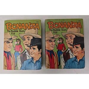 2 Bonanza The Bubble Gum Kid George Elrick A Big Little Book 1967 U114